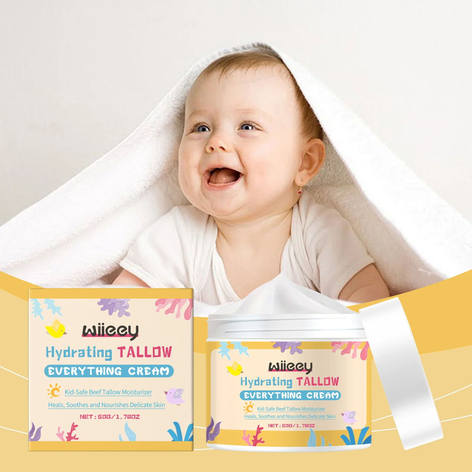 wiieey children moisturizing nourishing cream WI HX 089 1156