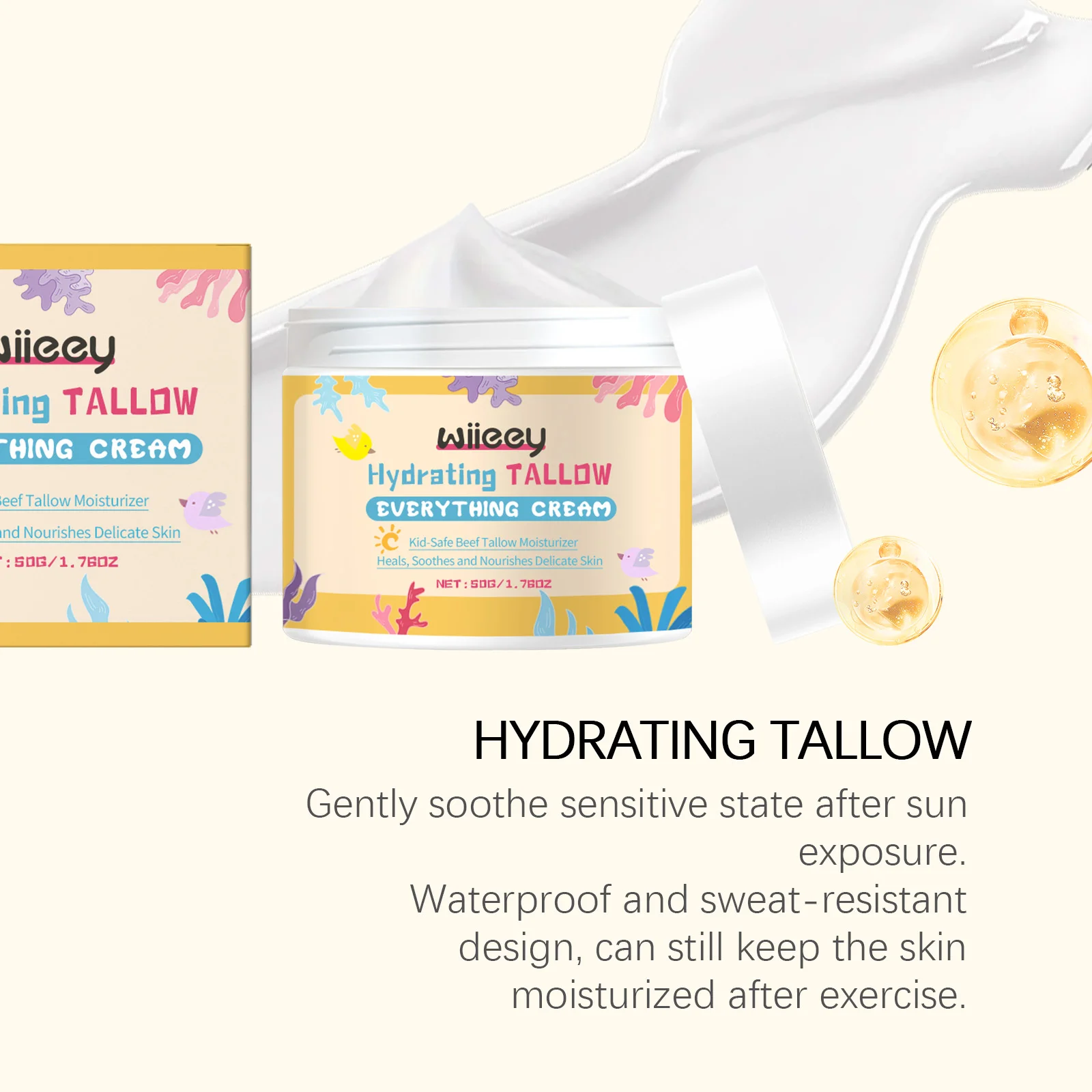 wiieey children moisturizing nourishing cream WI HX 089 1157