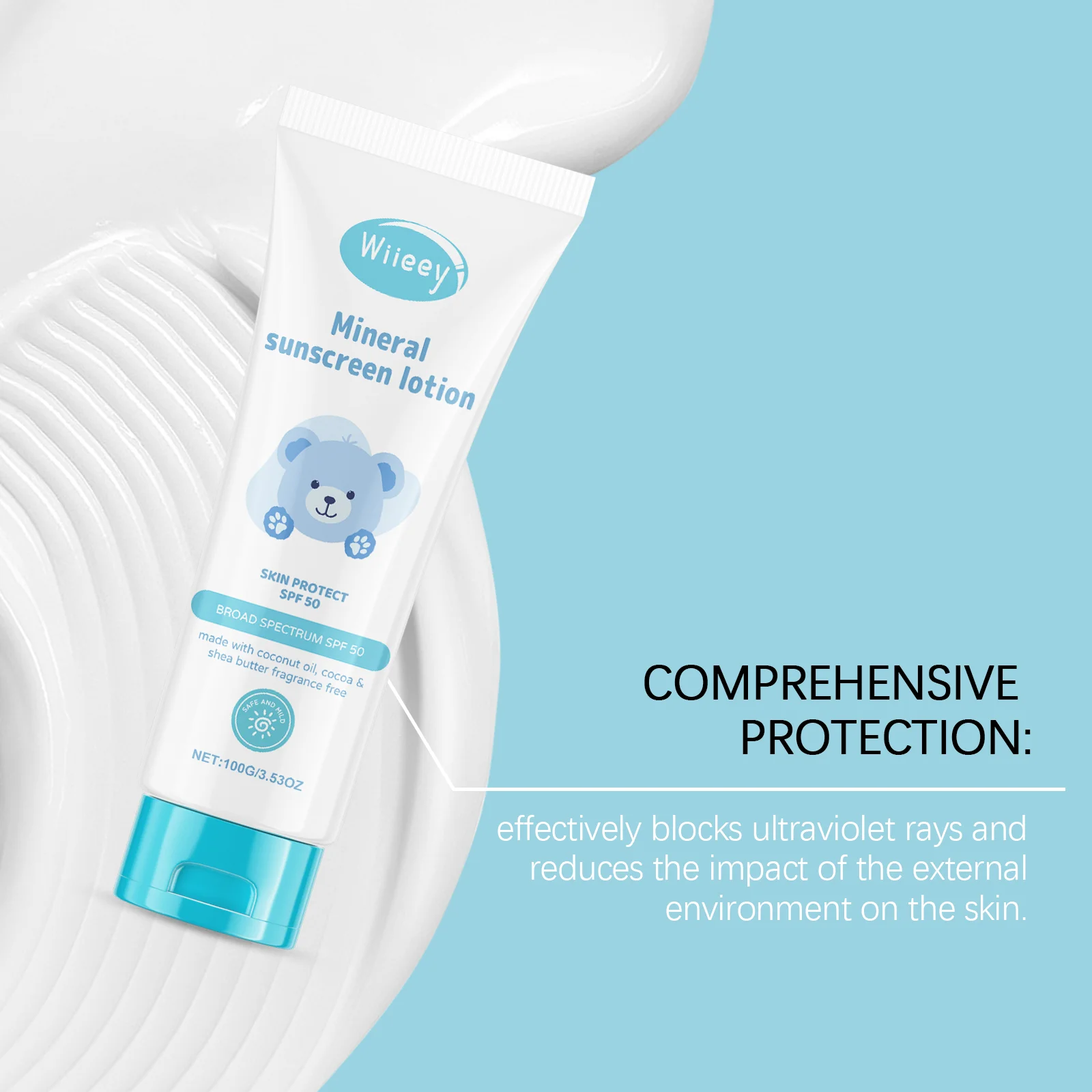 wiieey children moisturizing protective cream WI HX 076 990