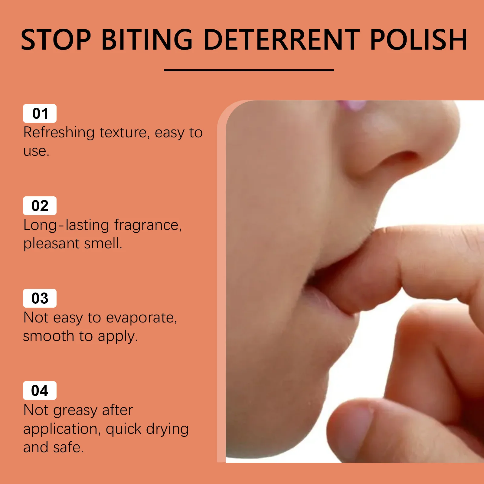 wiieey children nail anti bite bitter water WI HX 092 1197