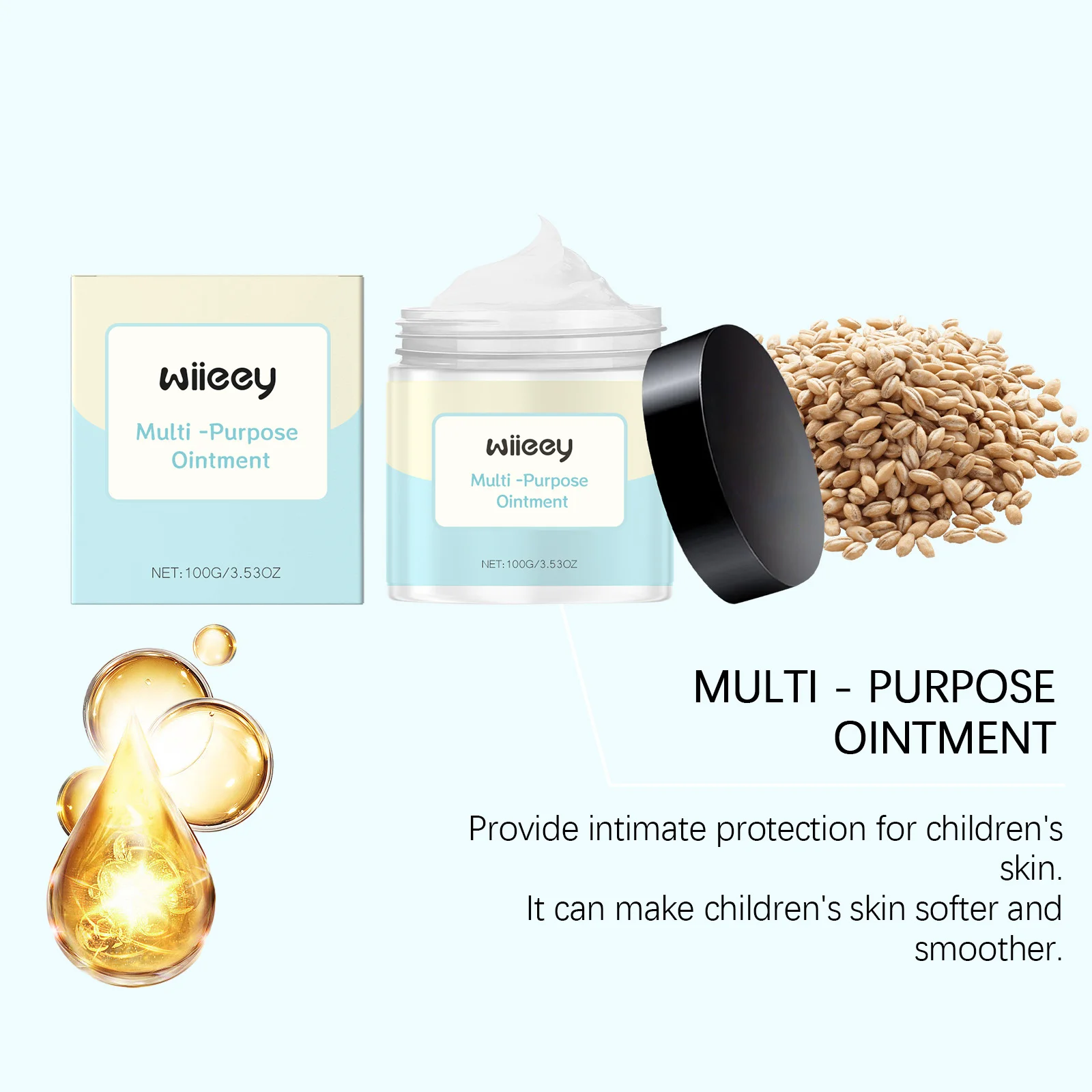 wiieey children oat moisturizing cream WI HX 086 1124