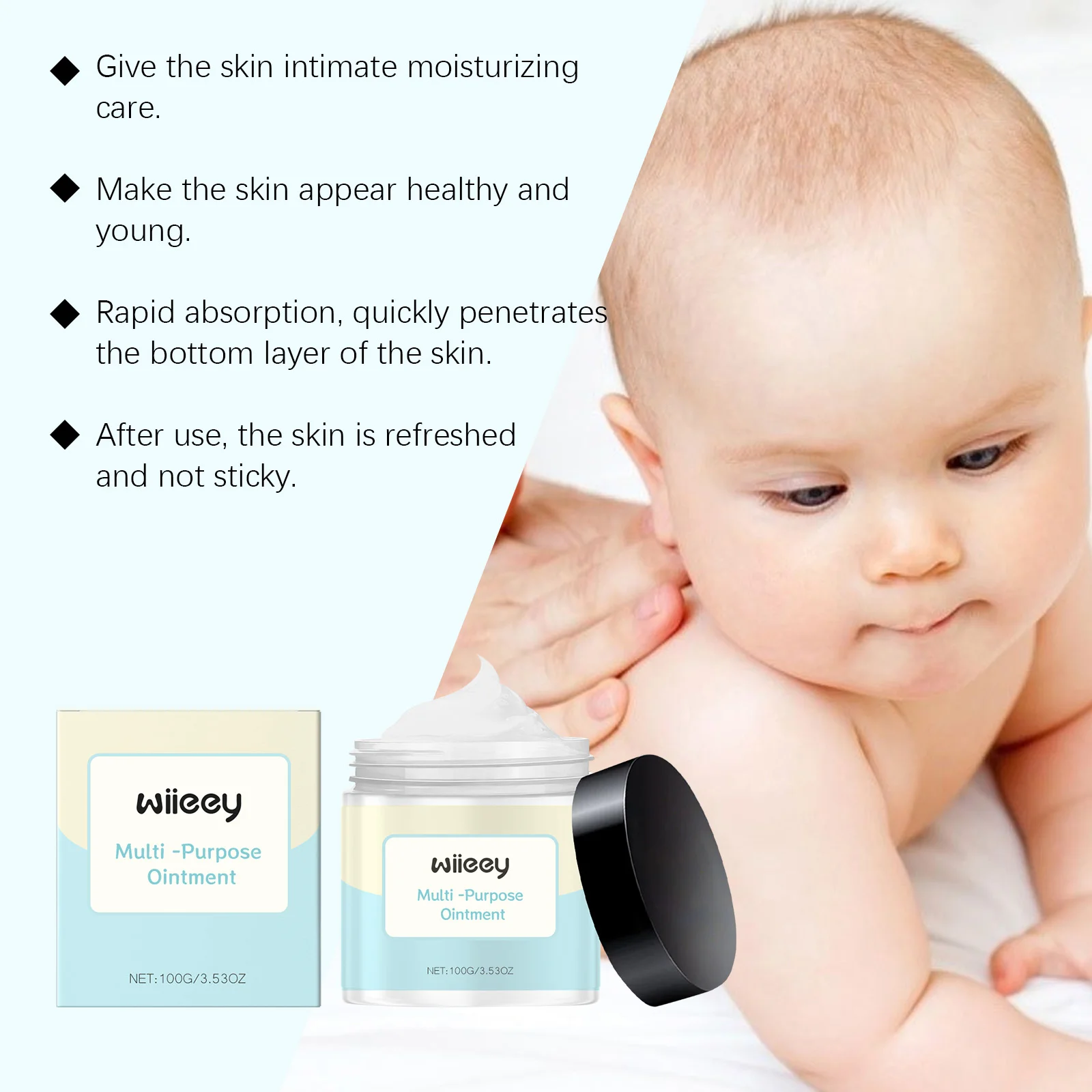 wiieey children oat moisturizing cream WI HX 086 1126