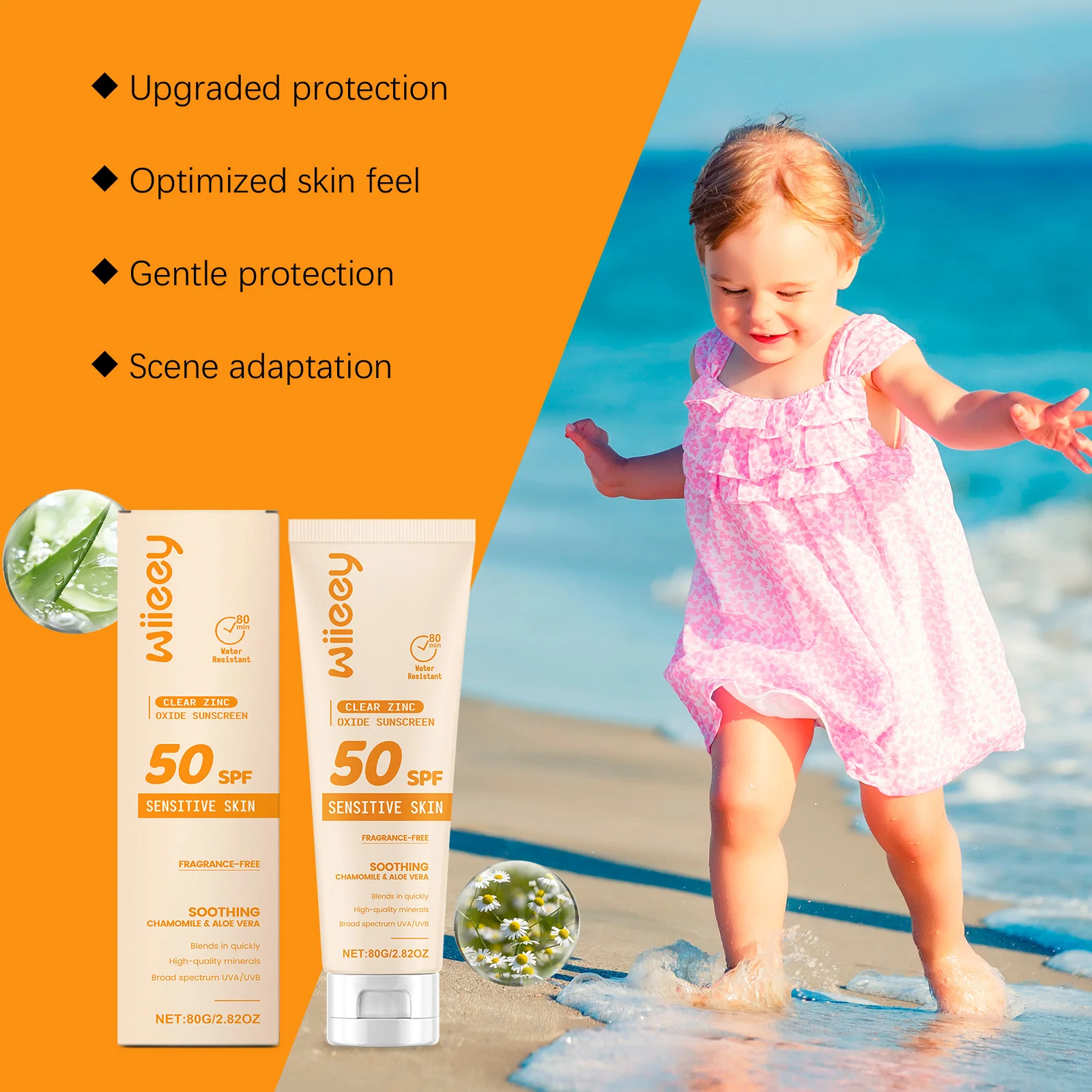 wiieey children outdoor protective cream WI HX 091 1185