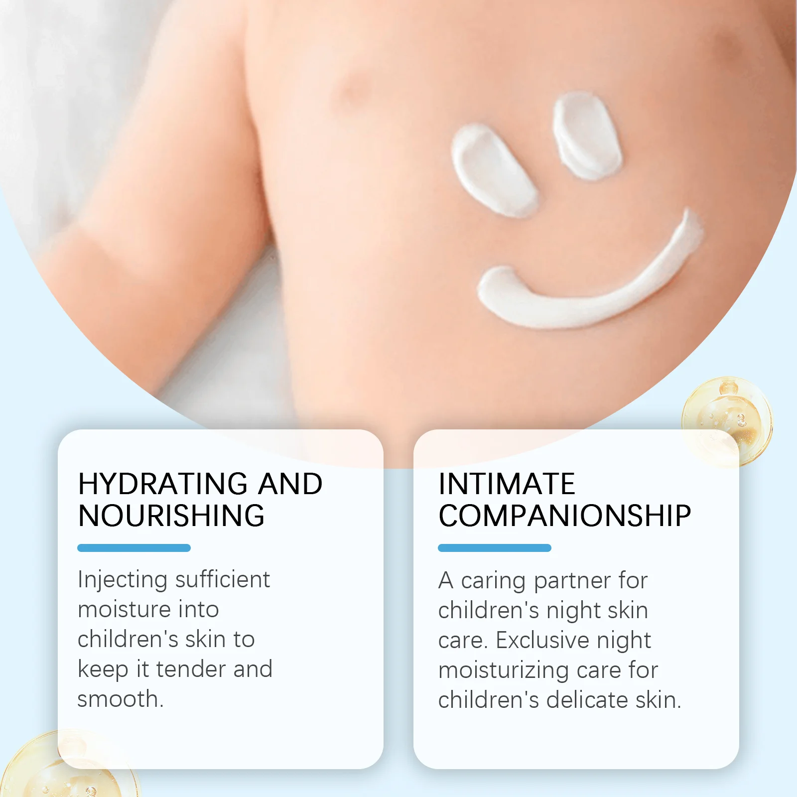 wiieey children sleep moisturizer body cream WI HX 085 1111