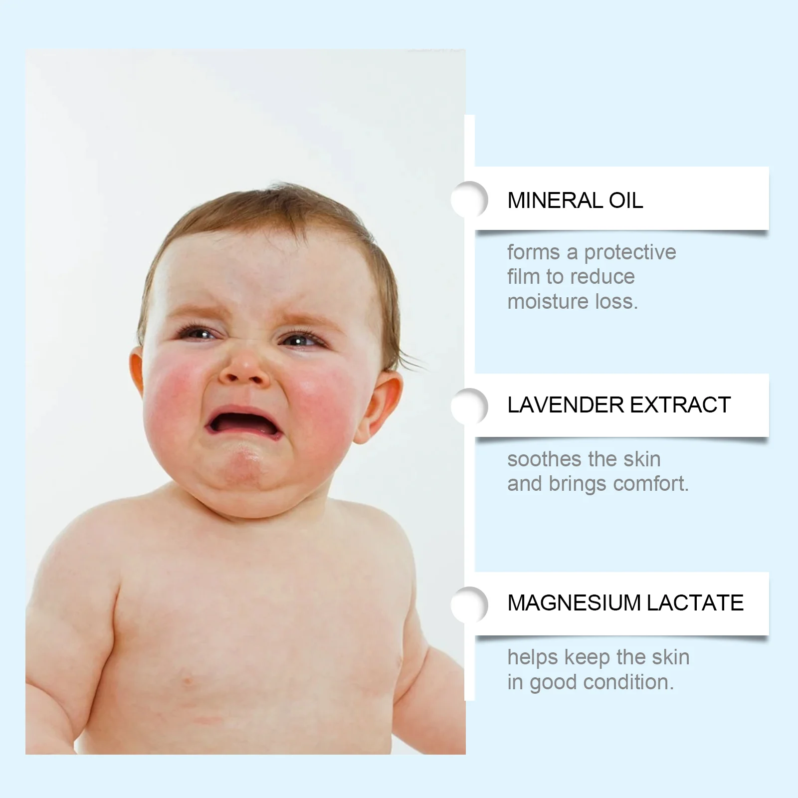 wiieey children sleep moisturizer body cream WI HX 085 1112