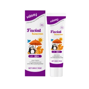 Wiieey Children's Facial Protection Cream - Lightweight Moisturizing