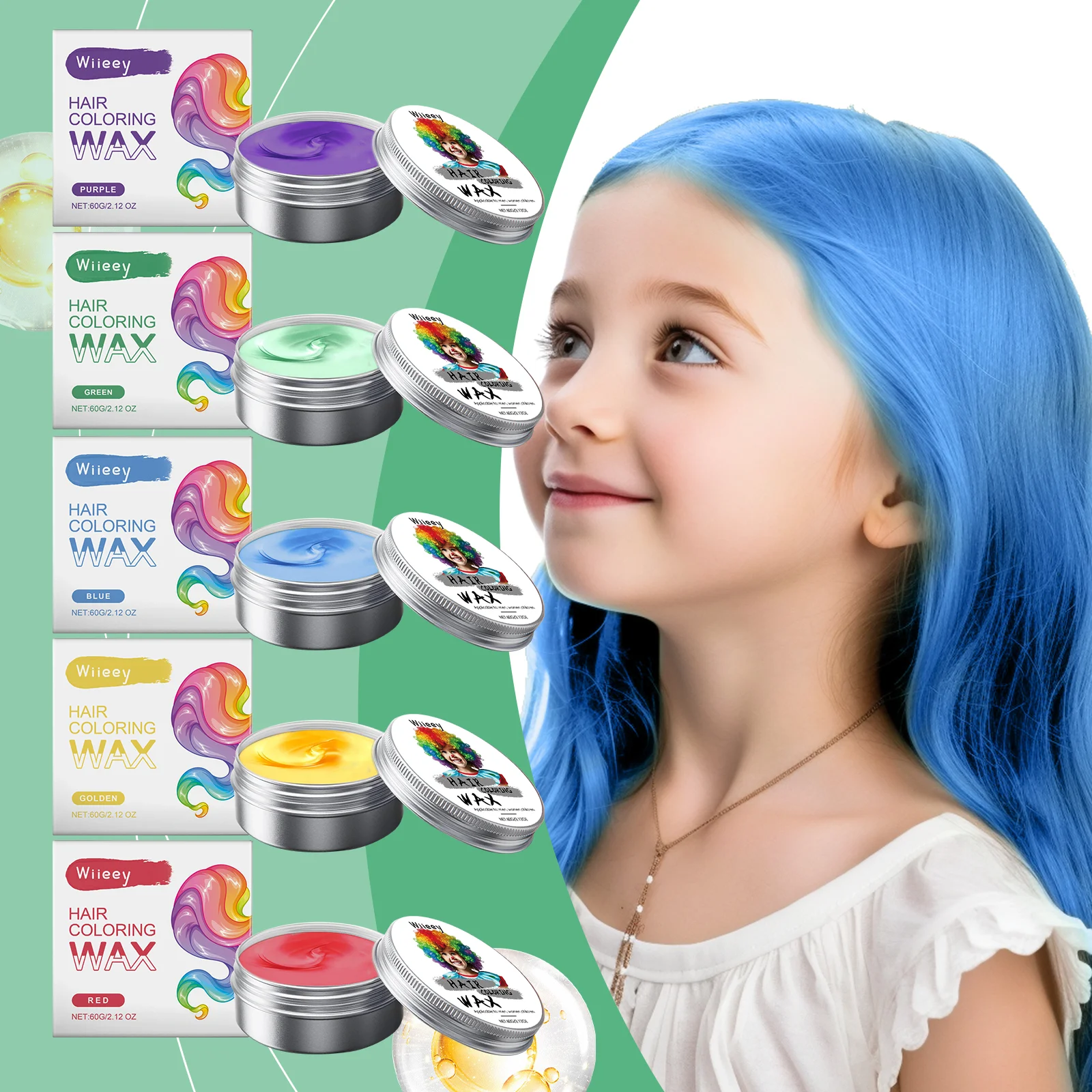 wiieey children temporary hair conditioner WI HX 075 976