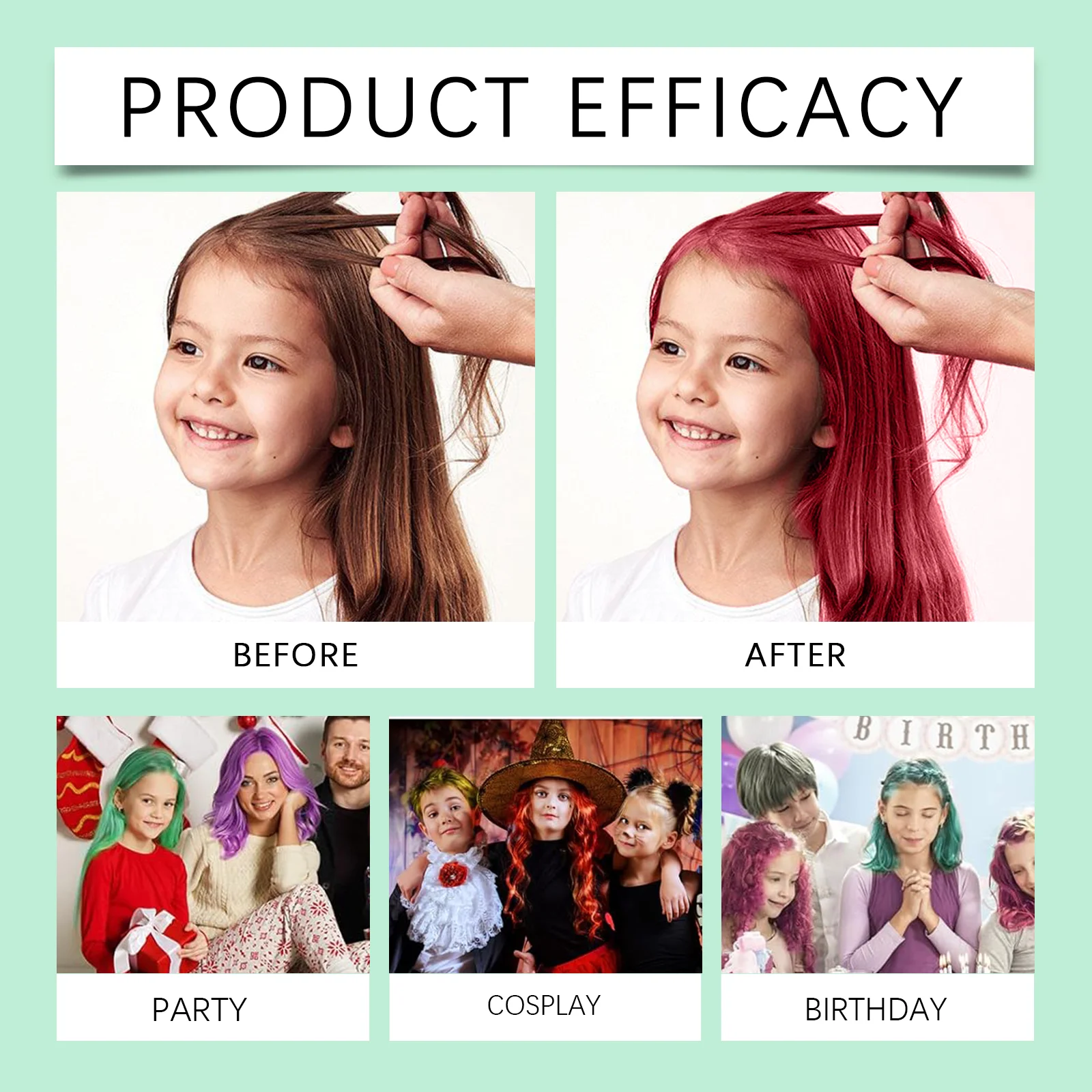 wiieey children temporary hair conditioner WI HX 075 982