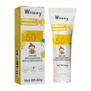 Wiieey Children's Sunscreen Cream: UV Protection, Mild & Non-Irritating for Full Body