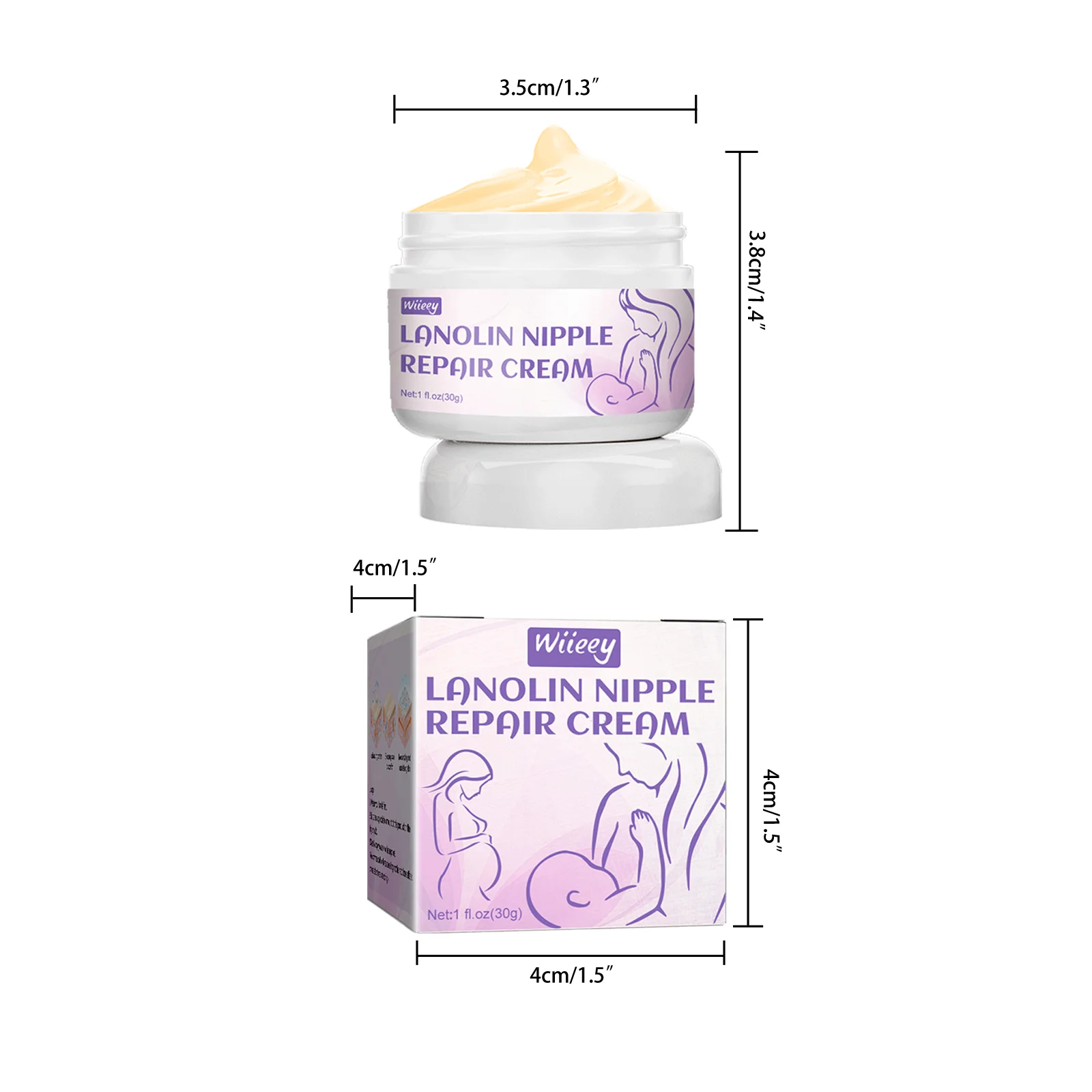 wiieey lanolin chest care cream WI HX 082 1070