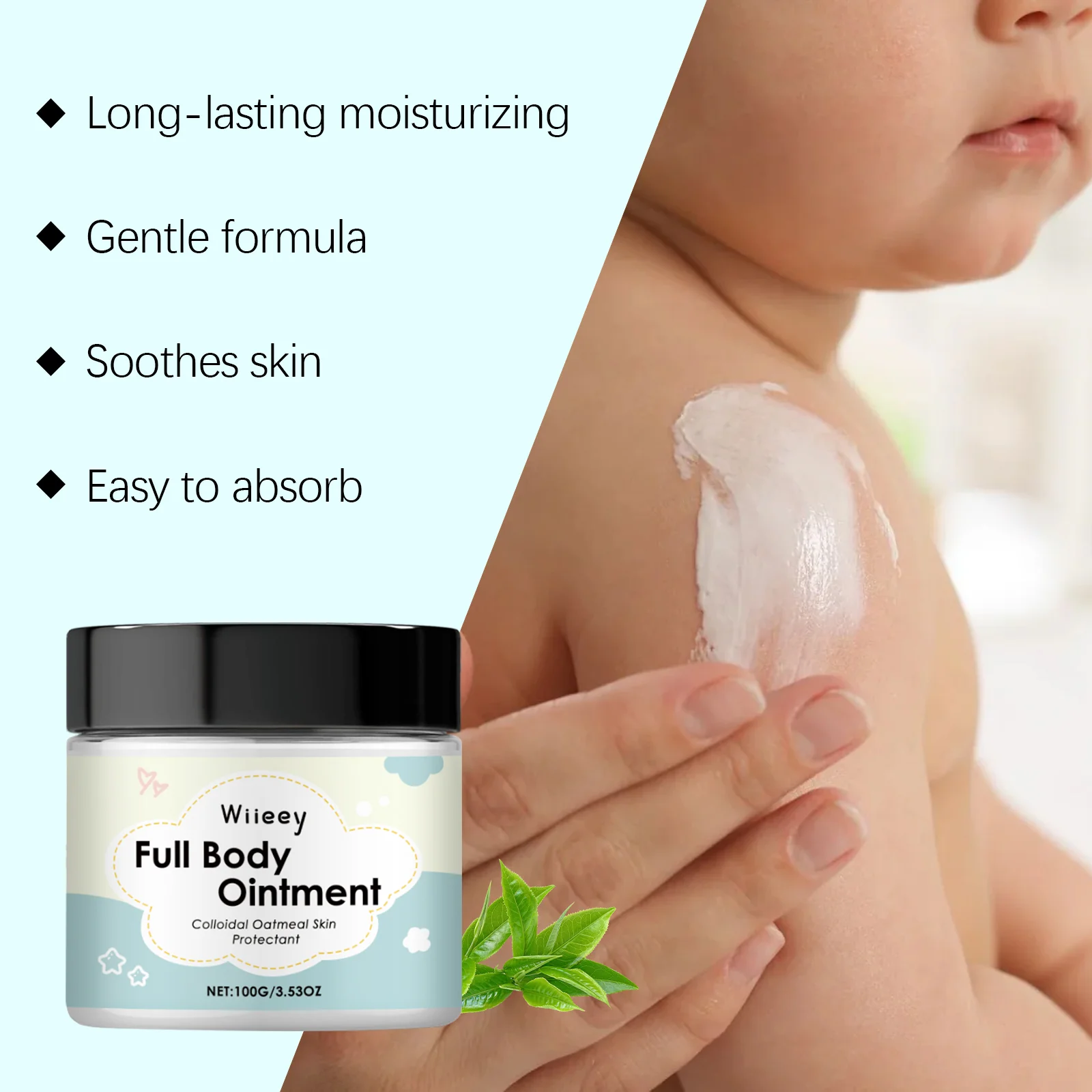 wiieey moisturizing baby body cream WI HX 074 963
